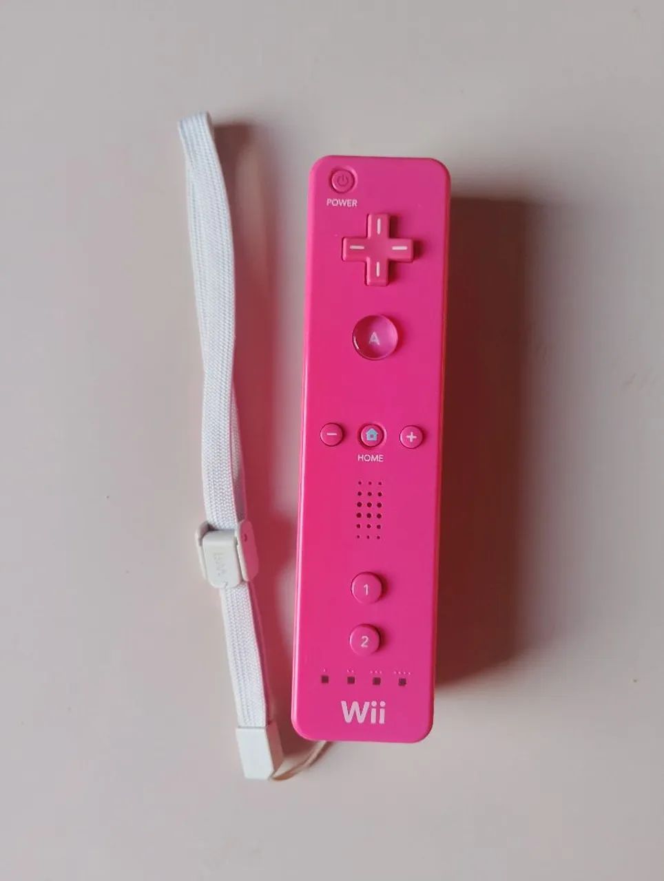 Controle Wii remote original rosa funcionando perfeitamente 