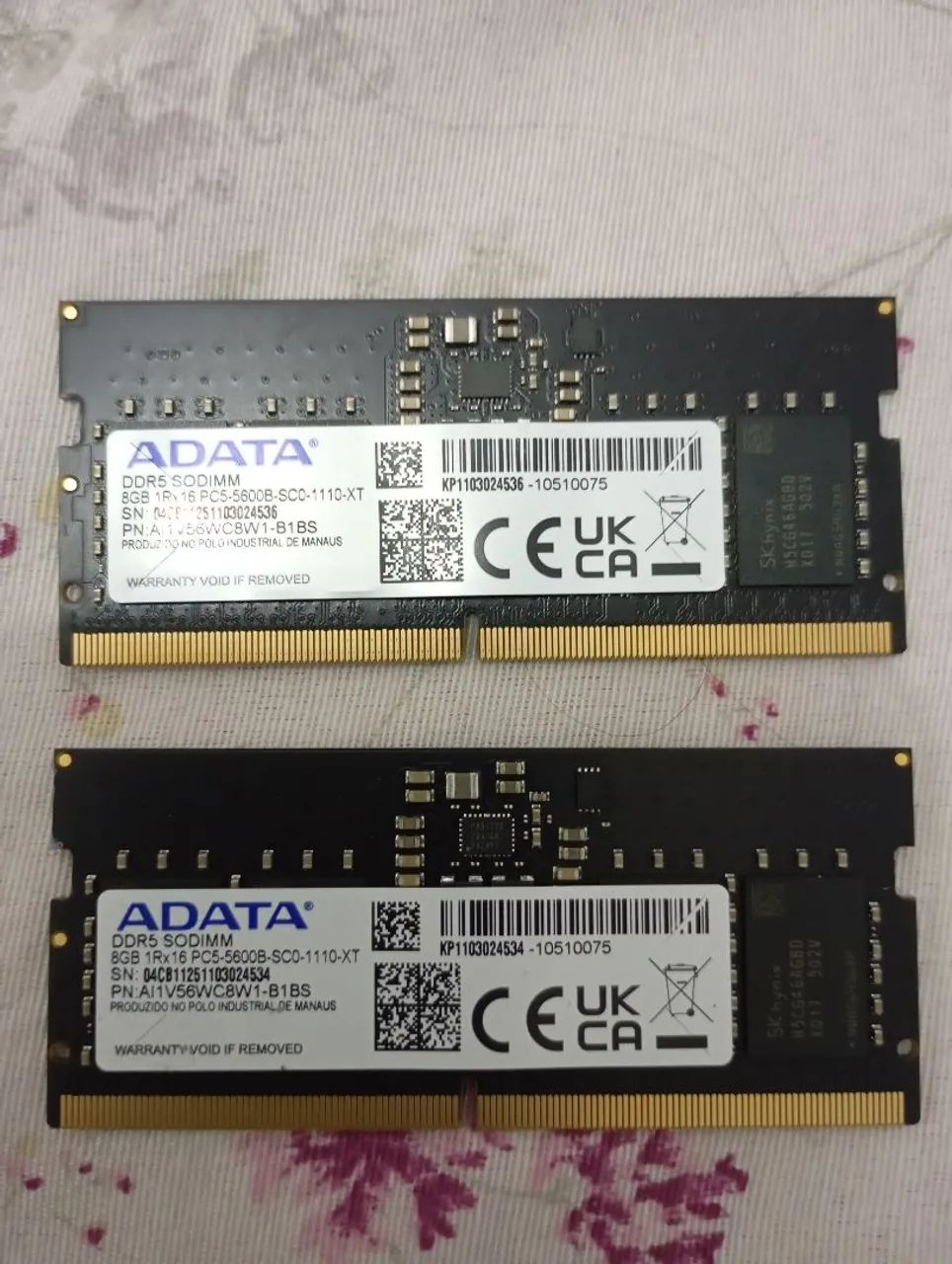 Memória ram 2x8 gb ADATA notebook. - Foto 2