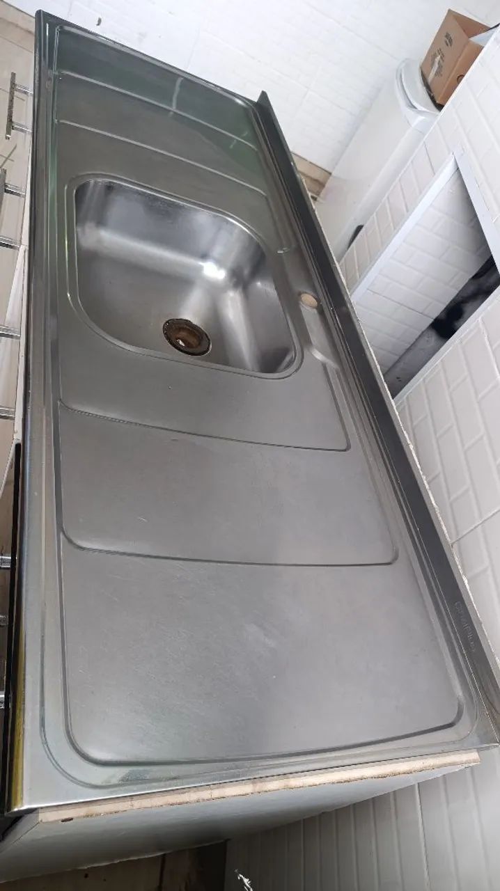Pia de cozinha 1,50mts - Foto 5