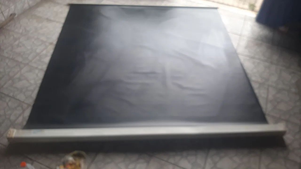 Tela de projeção. 