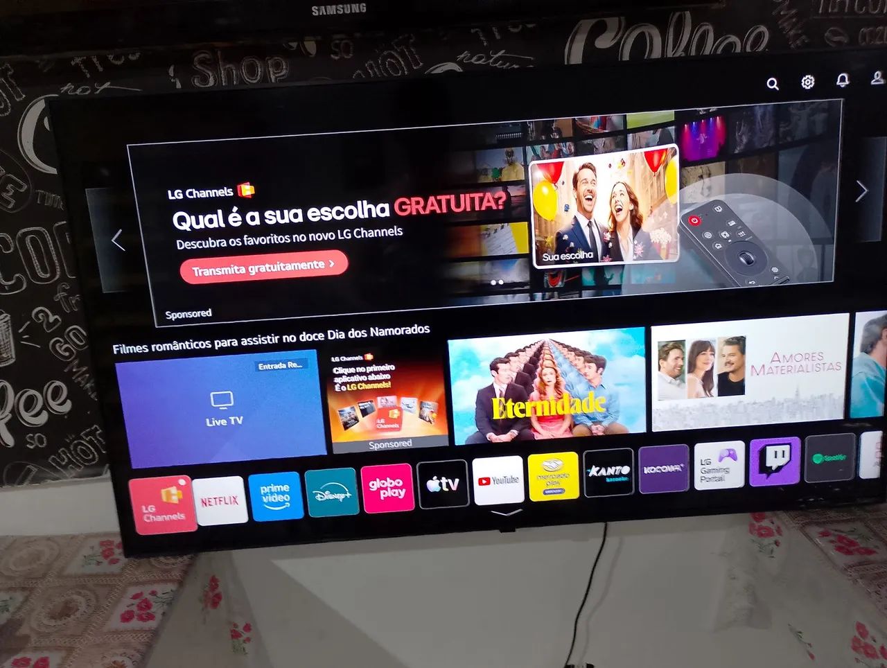 TV LG 50 polegadas smart 