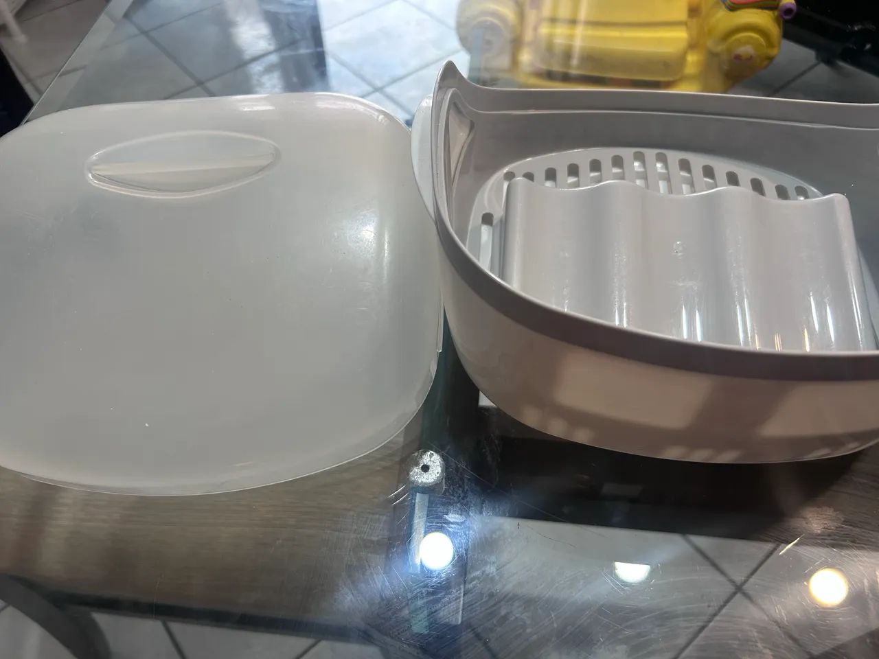 esterilizador de micro-ondas mamadeira Chicco. - Foto 5