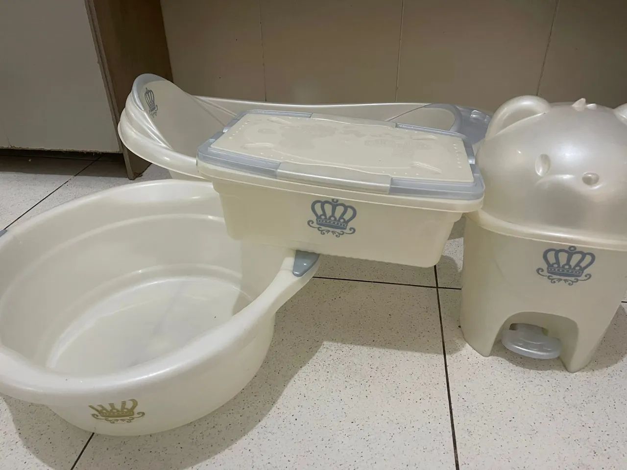 Kit de banheira de bebê novinho unisex 