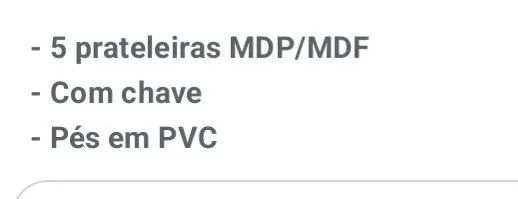 Armário Multiuso com Chave e FRETE GRÁTIS! - Foto 2