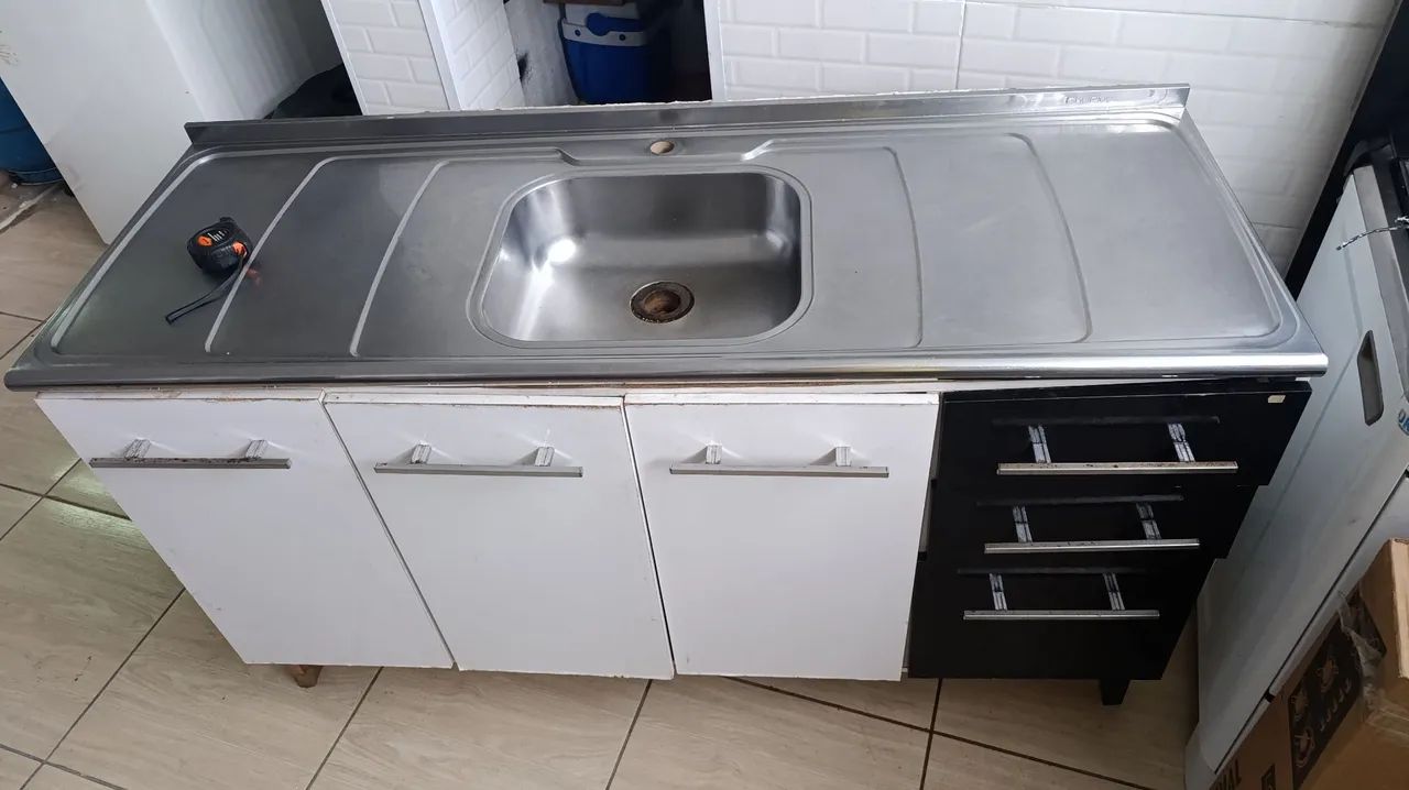 Pia de cozinha 1,50mts - Foto 4
