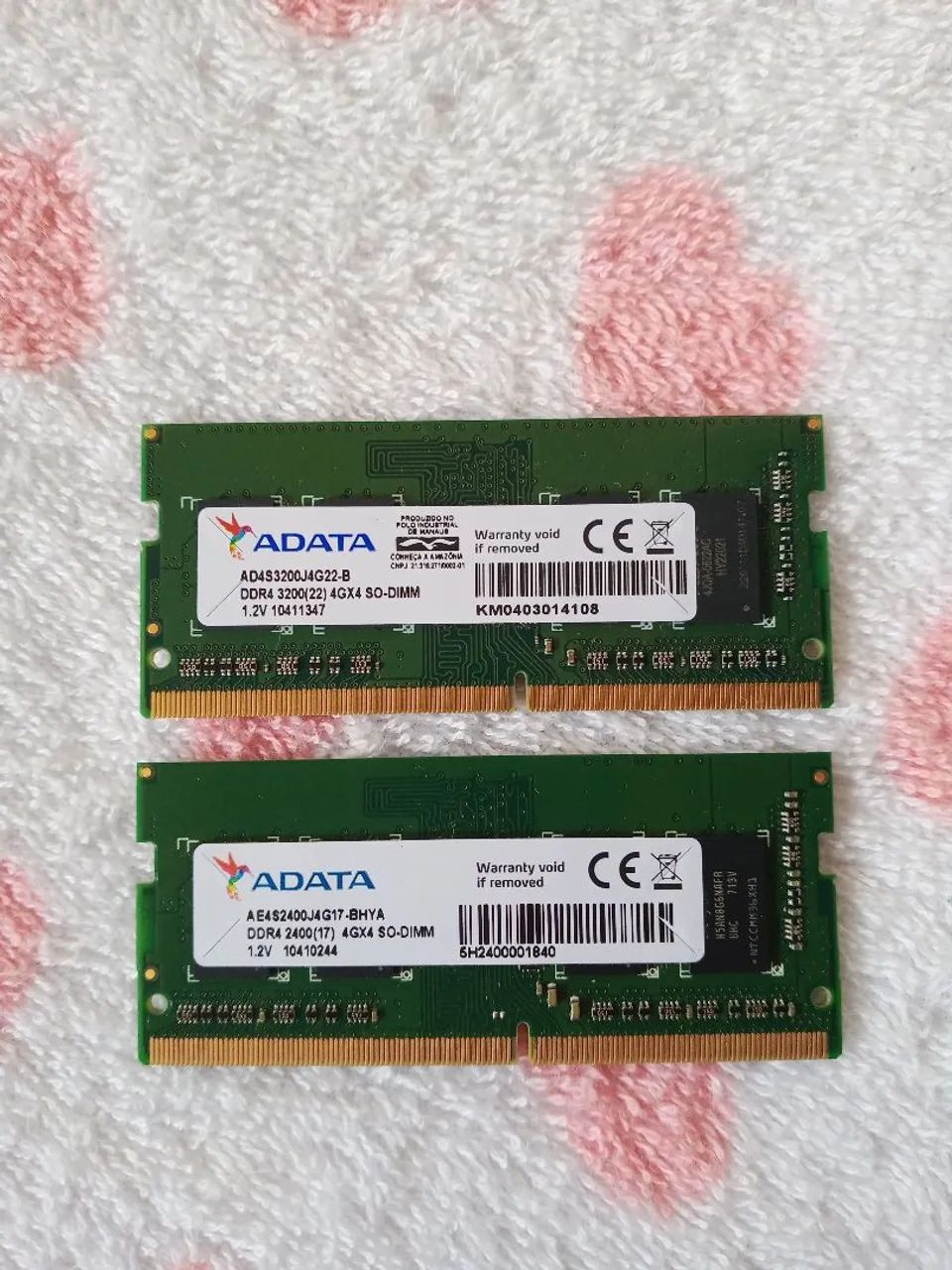 Memória RAM ADATA 4GB DDR4 SO-DIMM (Para notebooks)