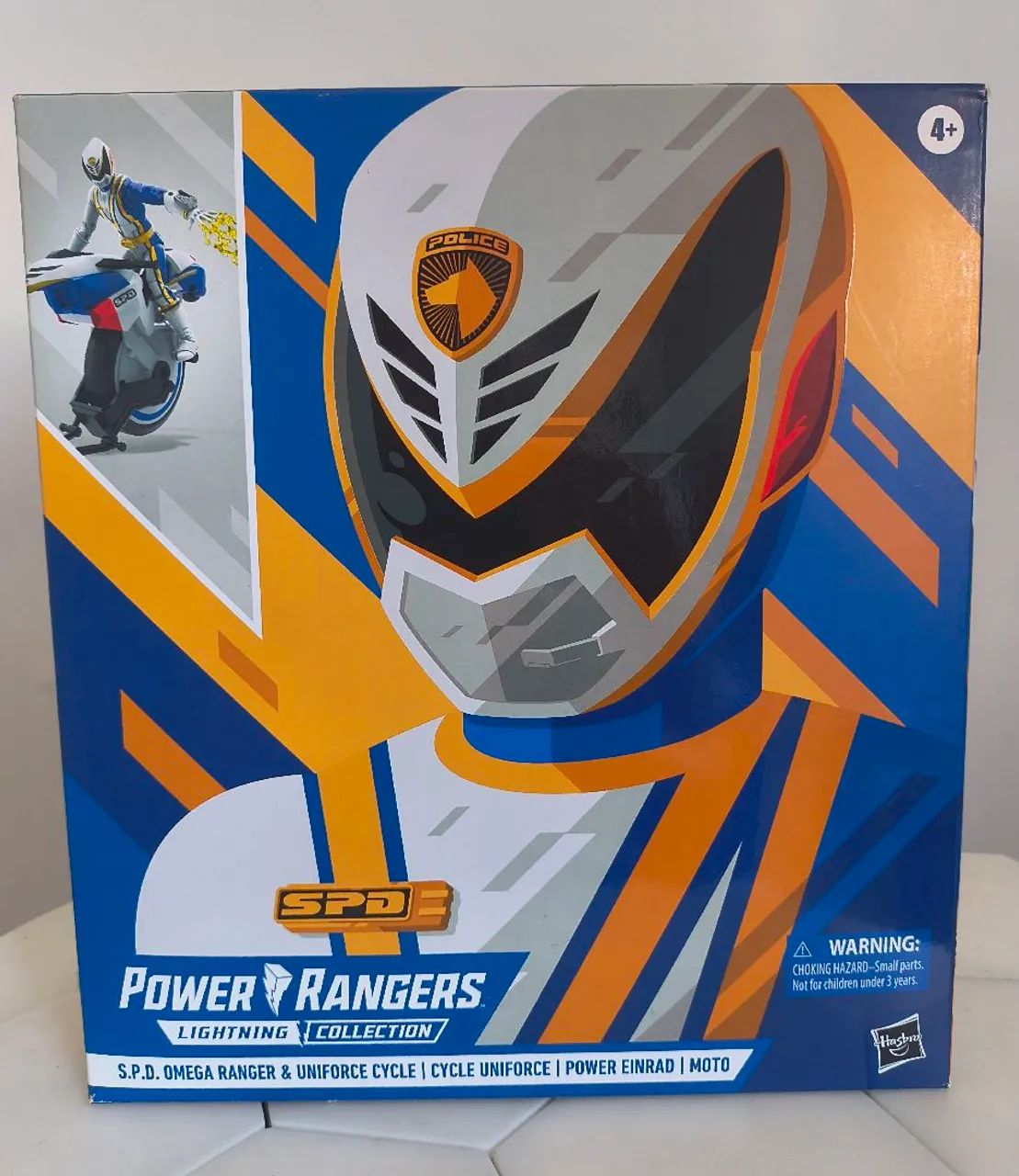 Power Rangers S.P.D. Omega Ranger e Uniforce Cycle - Lightining
