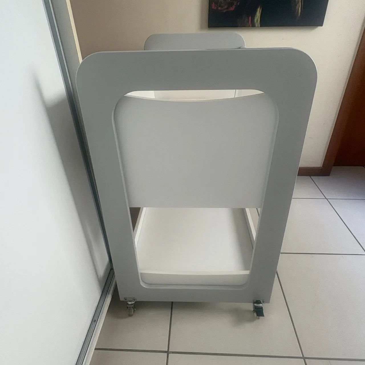 Mini Berço com Trocador Divicar e Rodinhas - Foto 4
