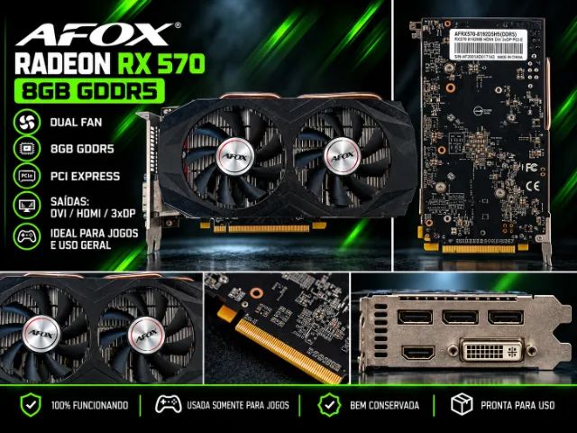 RX 570 8GB GDDR5 256-bit
