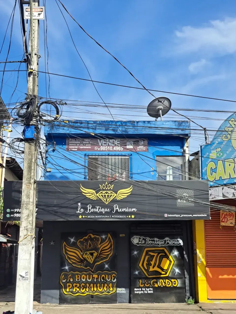 Imóvel comercial e residencial na Marambaia
