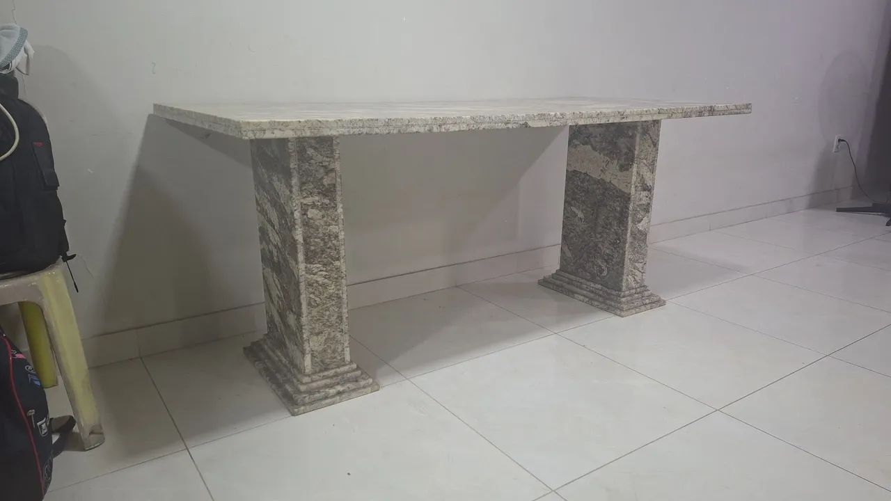 Mesa de granito (Tampo + pés) - Foto 3
