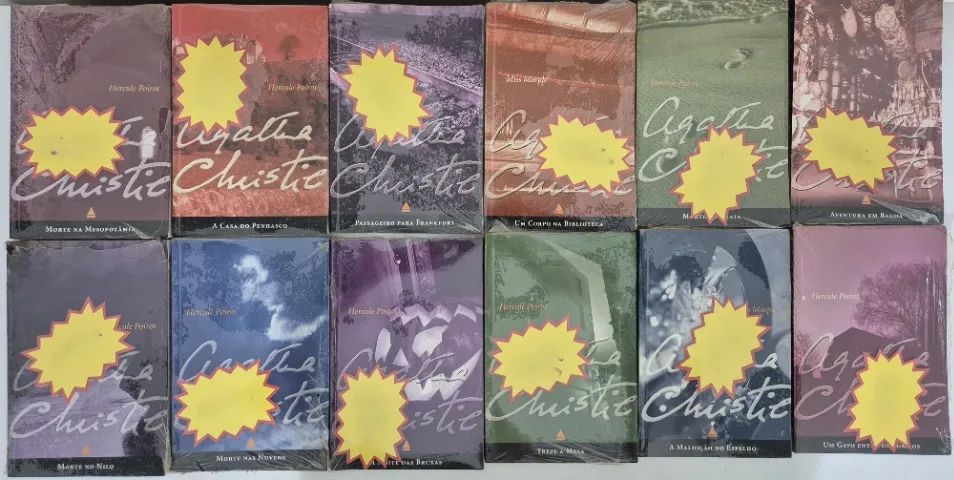 Livros - Agatha  Christie - Valor unitário- R$15,00