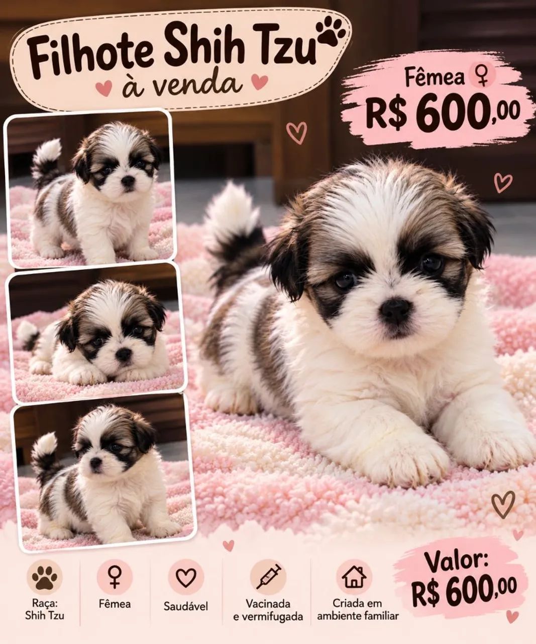 Shitzu a venda - Foto 4