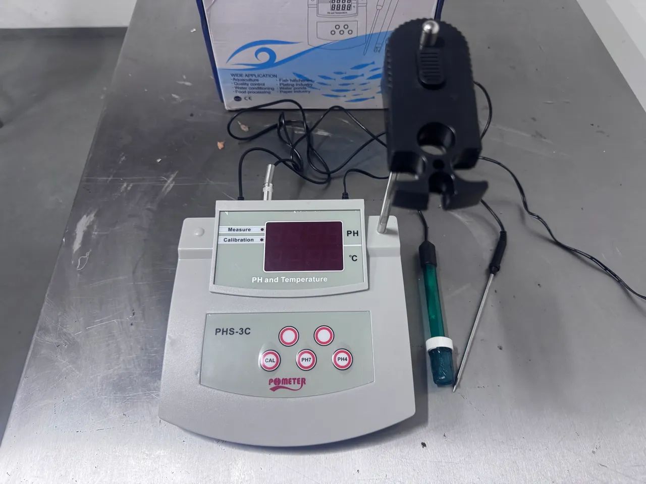 Medidor De Ph De Bancada Completo 0.00 / 14.00ph