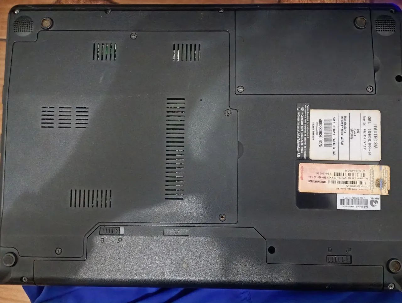 [DEFEITO] notebook Itautec w7535 não liga - Foto 5