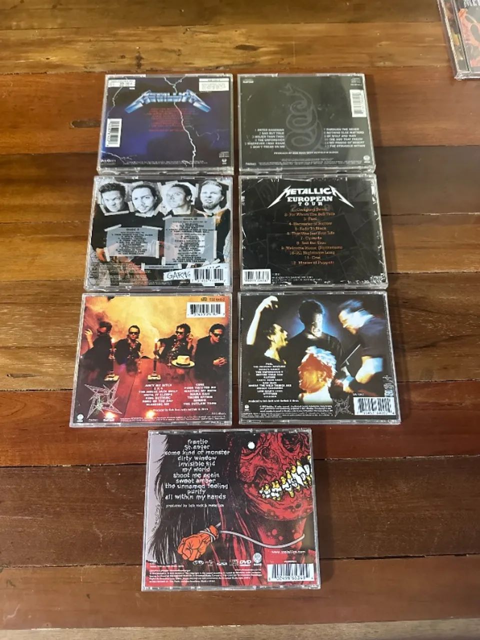 Metallica - Lote c/ 8 CDS + DVD - Foto 2