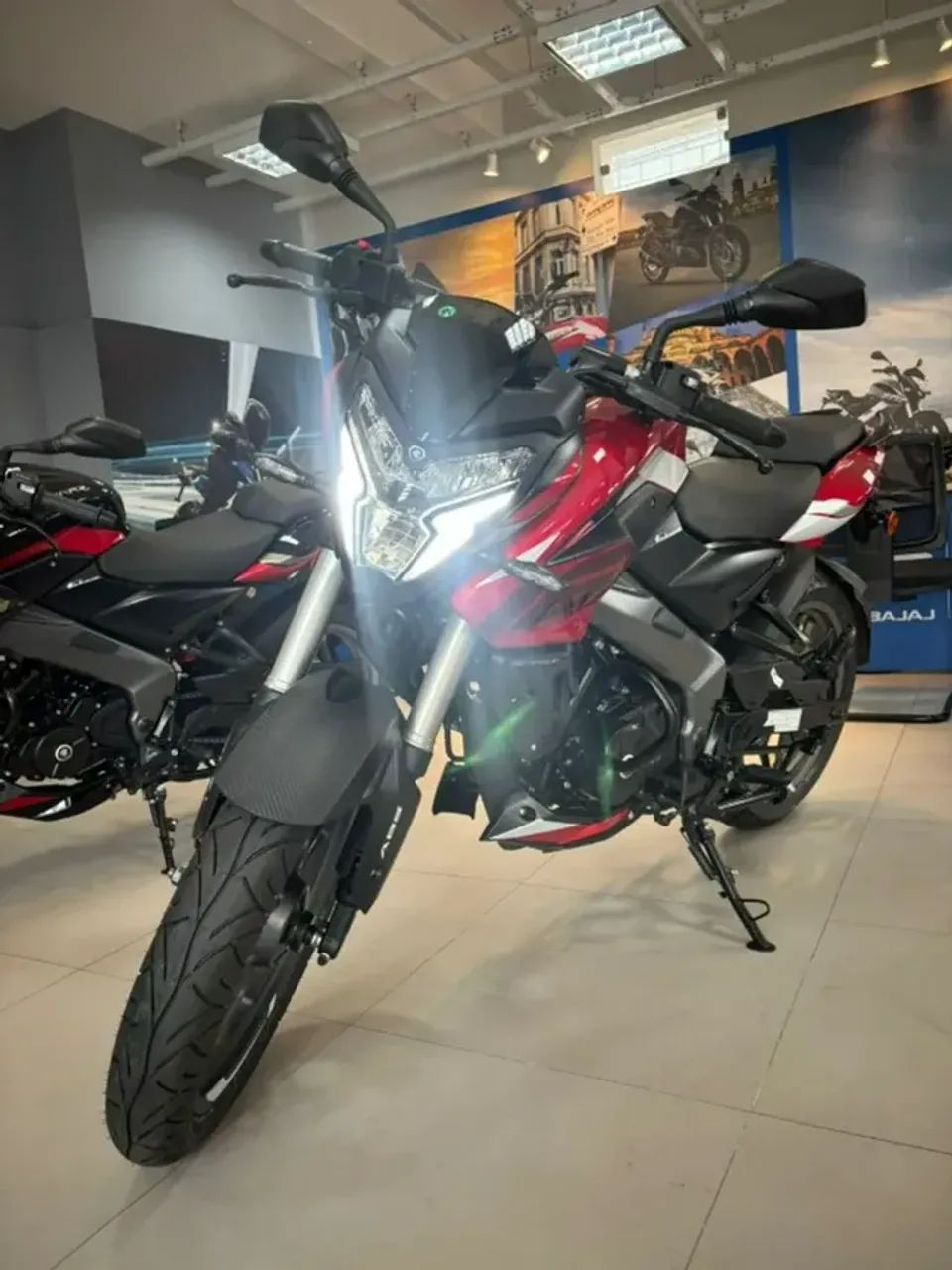 NS 160 - Com ABS de 2 Canais e GPS no Painel Digital!!  Parcela pra Junho!!  - Foto 3