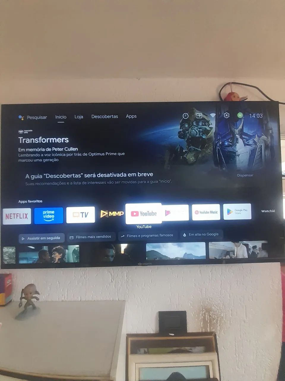 Smart TV vizzion Google TV LED