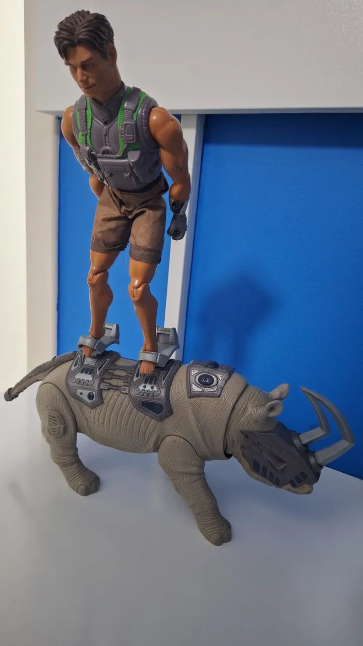 Max Steel e Rinoceronte RARO - Duopack - Foto 3