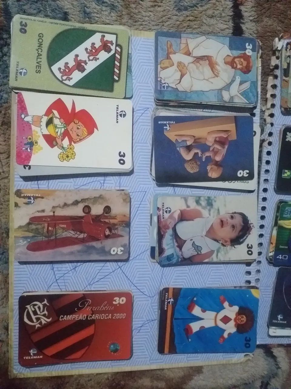 Collectible phone card