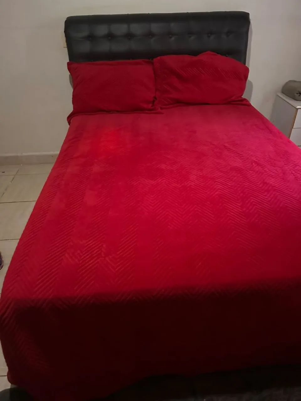 Cama Box Com Cabeceira 