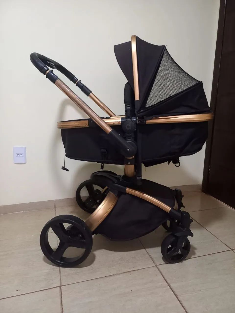 Carrinho de bebe e bebe conforto Galzerano  - Foto 5