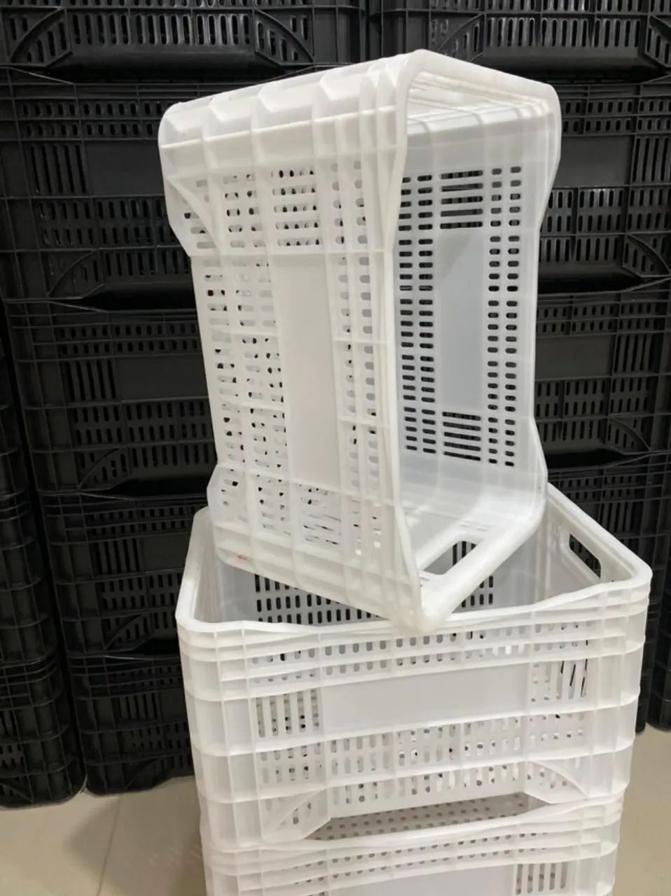 CAIXA AGRICOLA MATERIAL BRANCO PARA SEGMENTO ALIMENTICIO - Foto 3