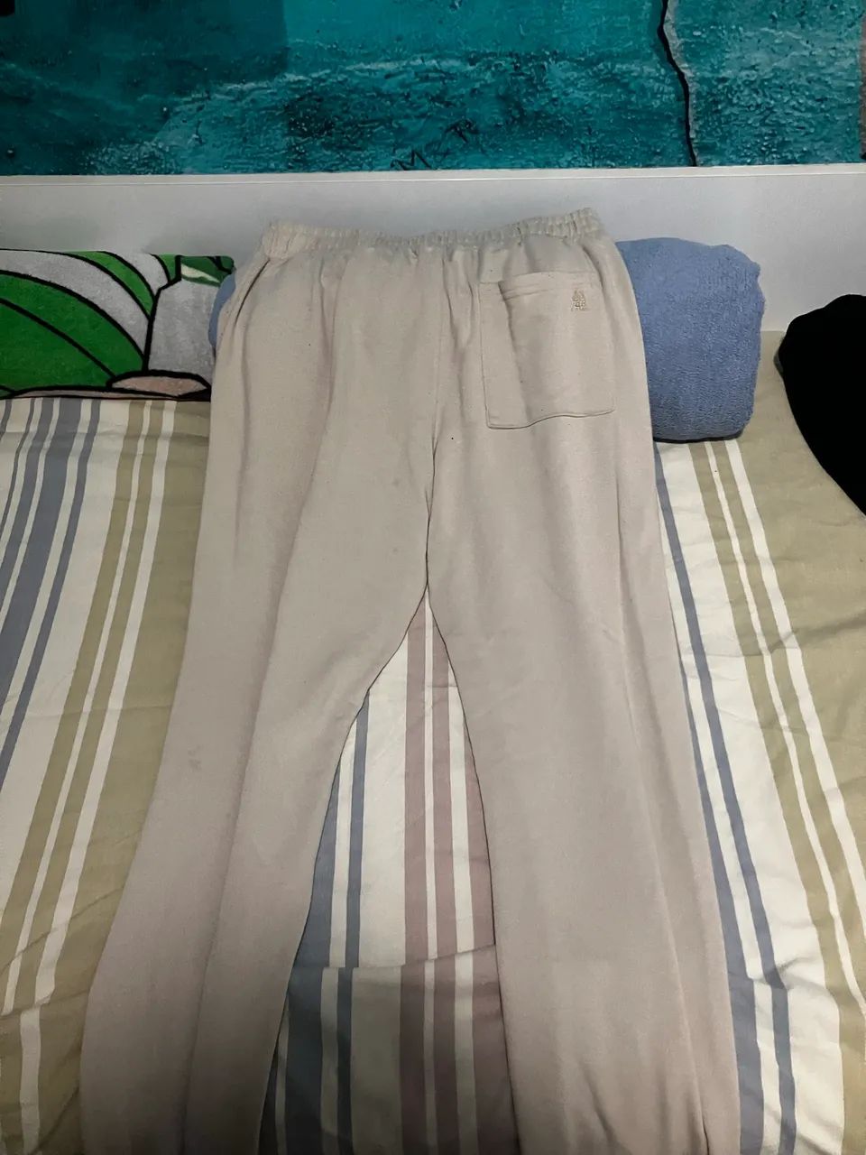 Calça moletom polo bege - Foto 2