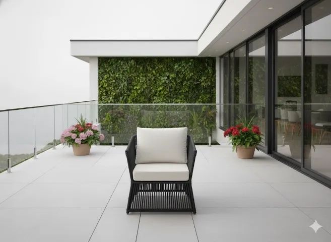 Conjunto de Sofa Gaivotas em Corda Nautica - Foto 2