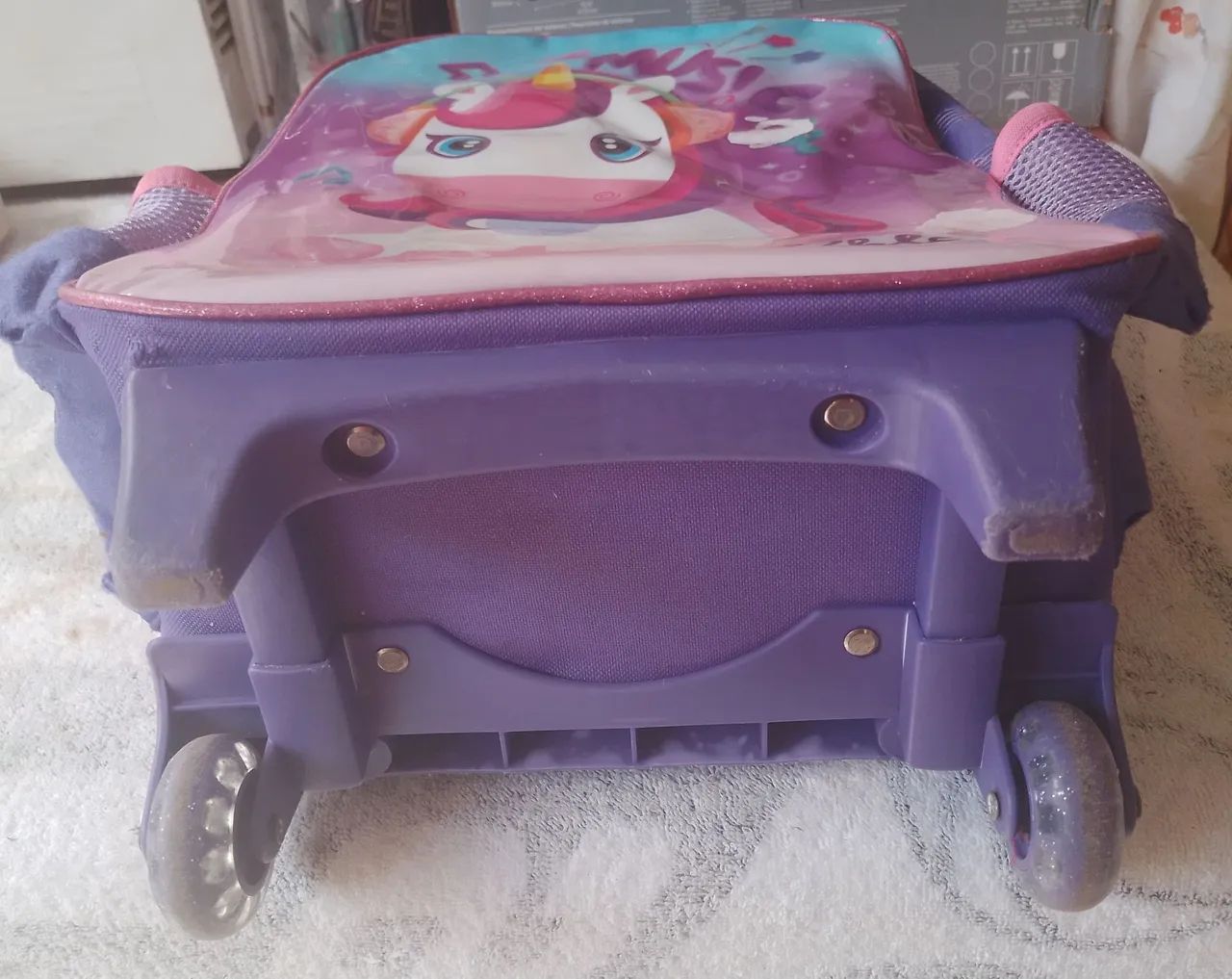 Mochila infantil feminina Khloe semi-nova  - Foto 4