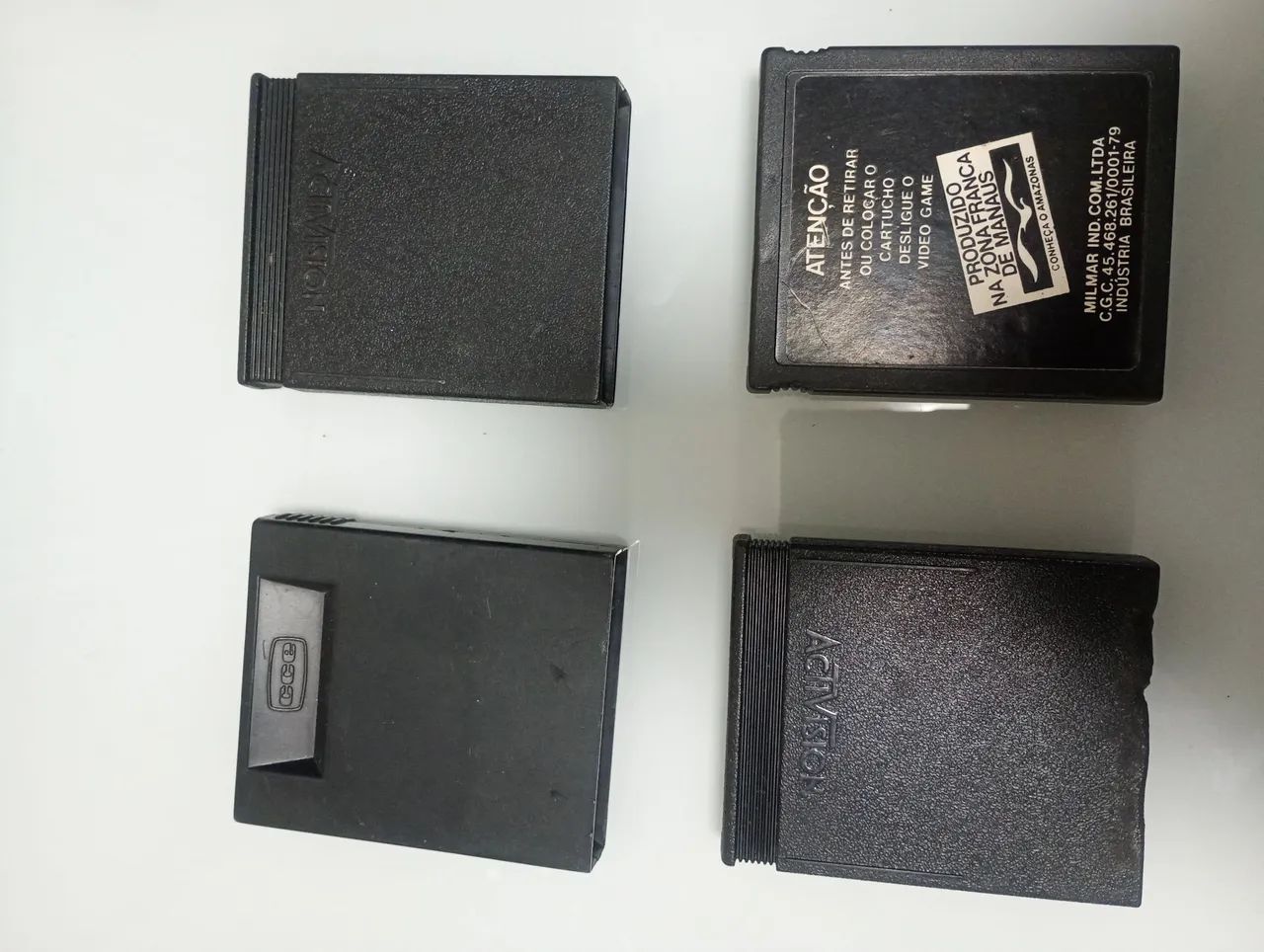 Atari lote com 4 cartuchos - Foto 4