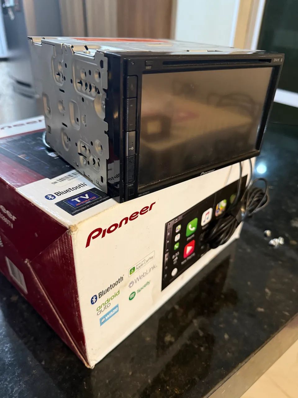 Multimídia Pioneer 2Din CarPlay AVH-5280TV - Foto 3