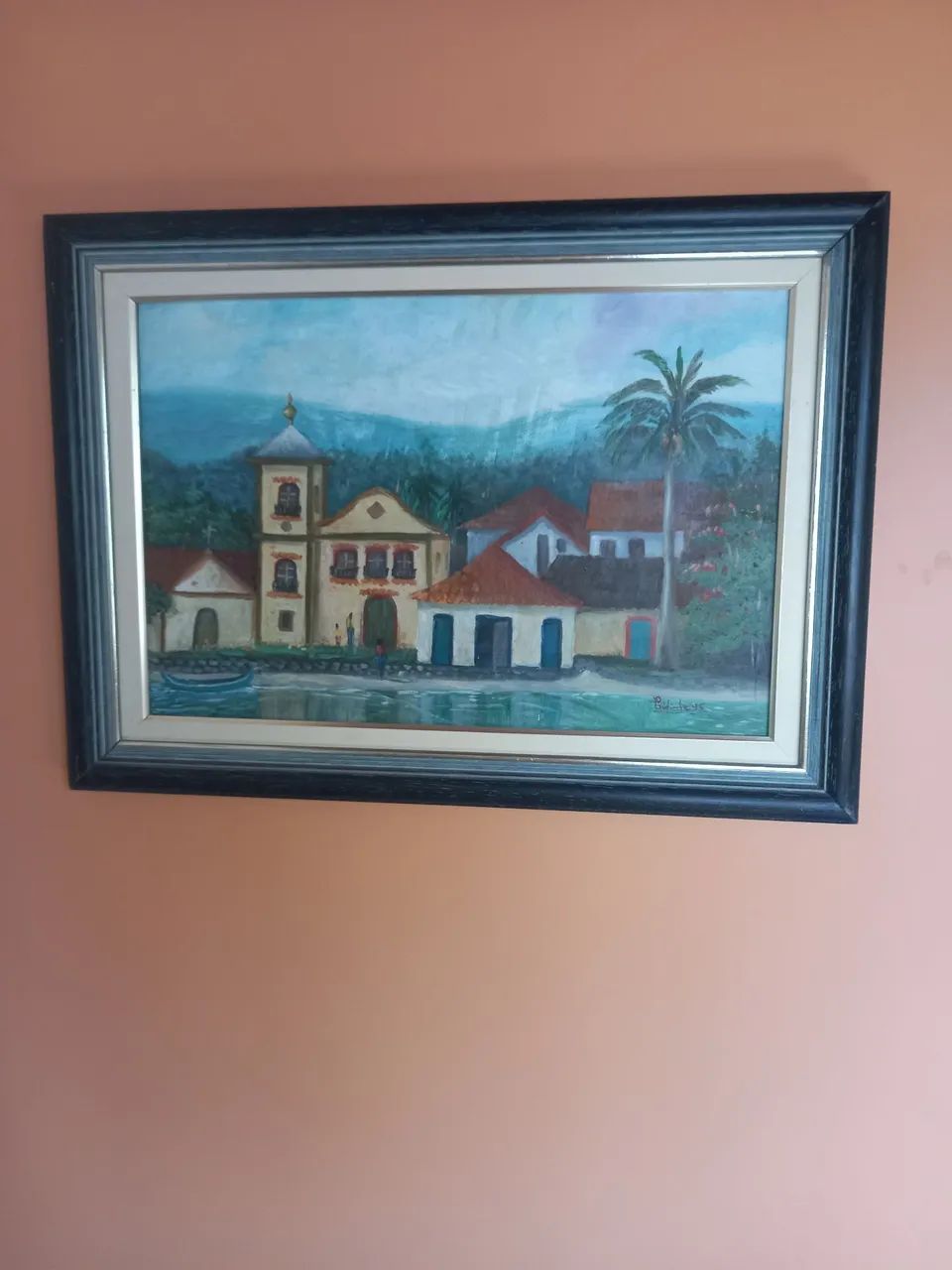Quadro óleo sobre tela 