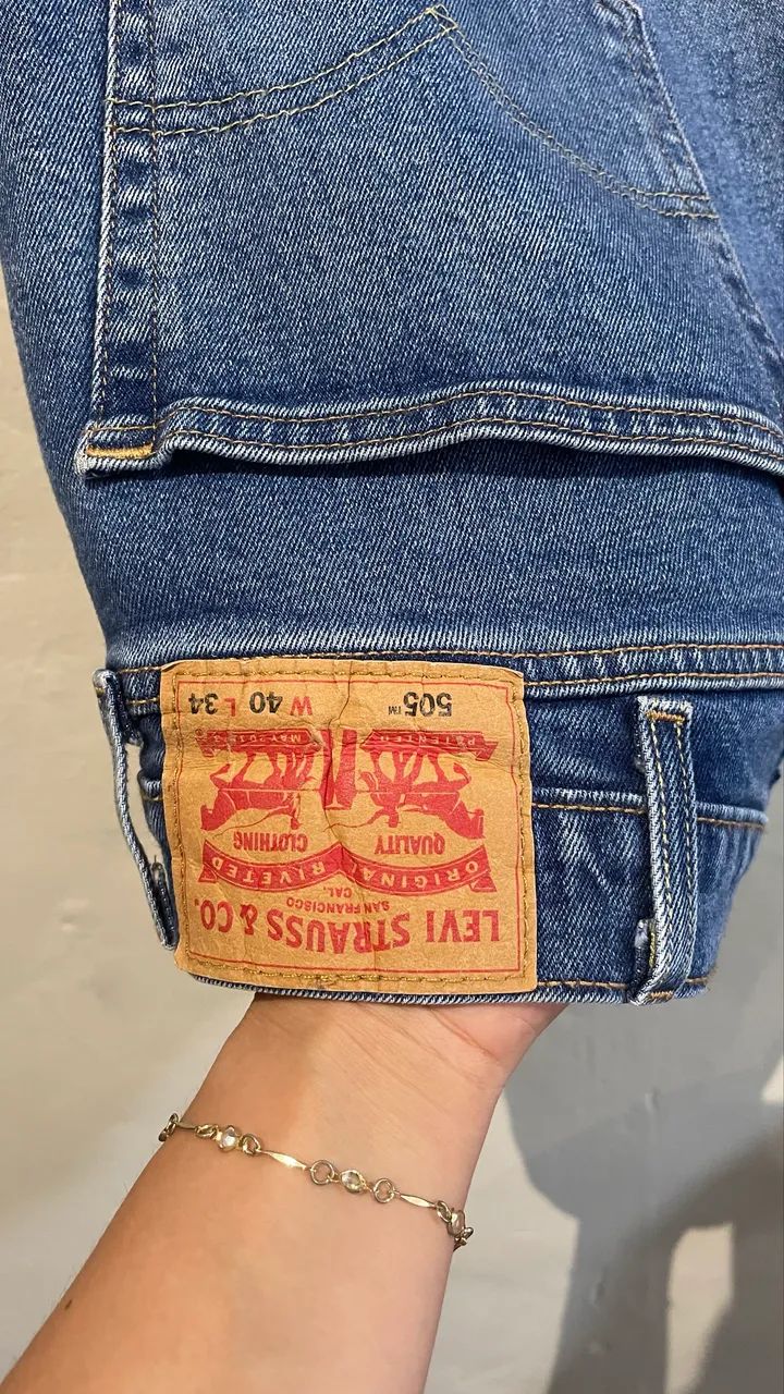 Calça jeans Levi?s masculina  - Foto 3
