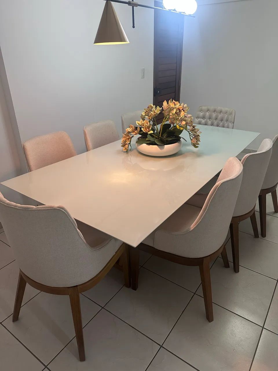 Mesa de jantar com 8 cadeiras - Foto 5