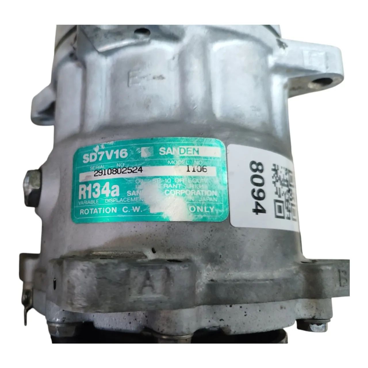 COMPRESSOR SANDEN SD7V16 MOTOR ENDURA - Foto 5