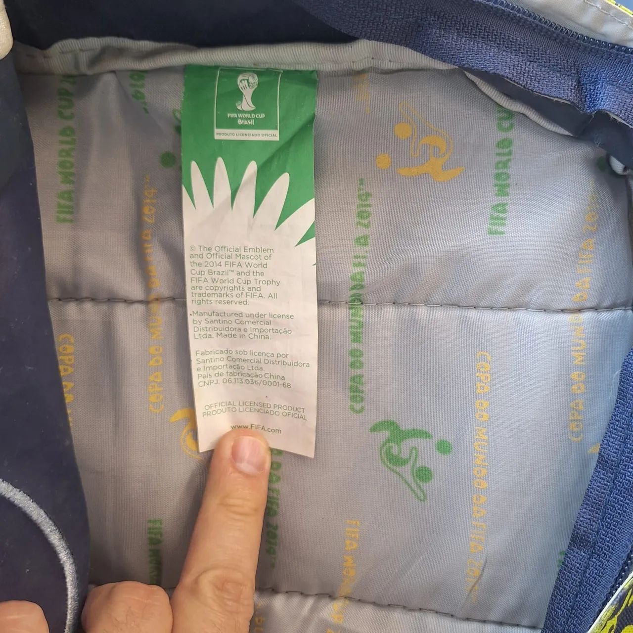 Mochila Brasil Copa do Mundo de 2014 Original - Foto 4