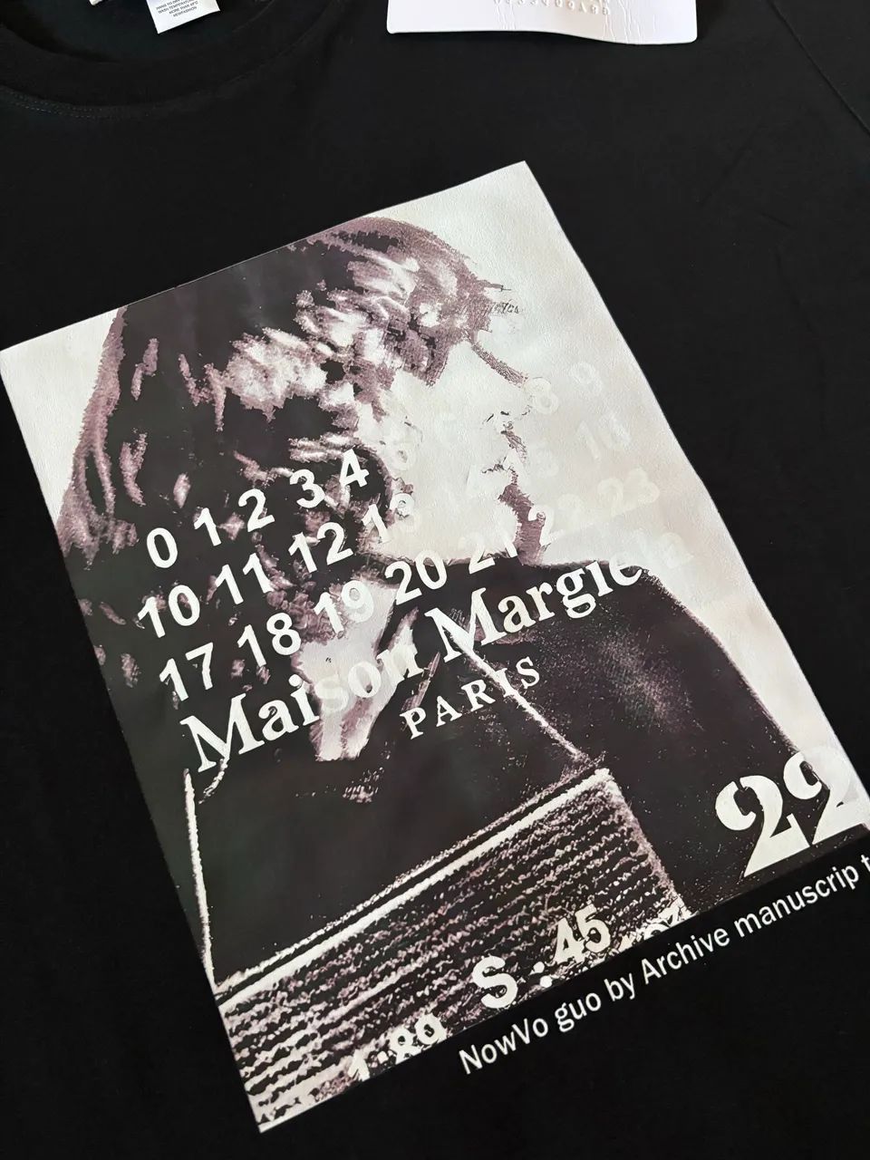 Camiseta maison margiela vogue - Foto 2