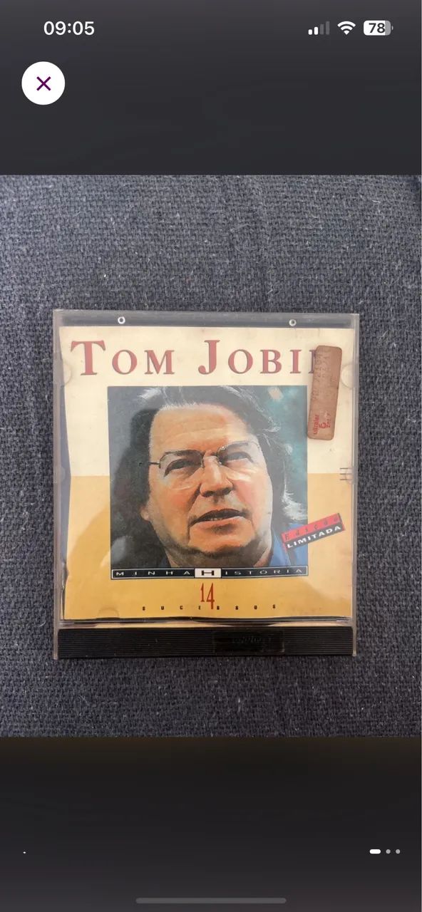 Cd tom Jobim minha história 