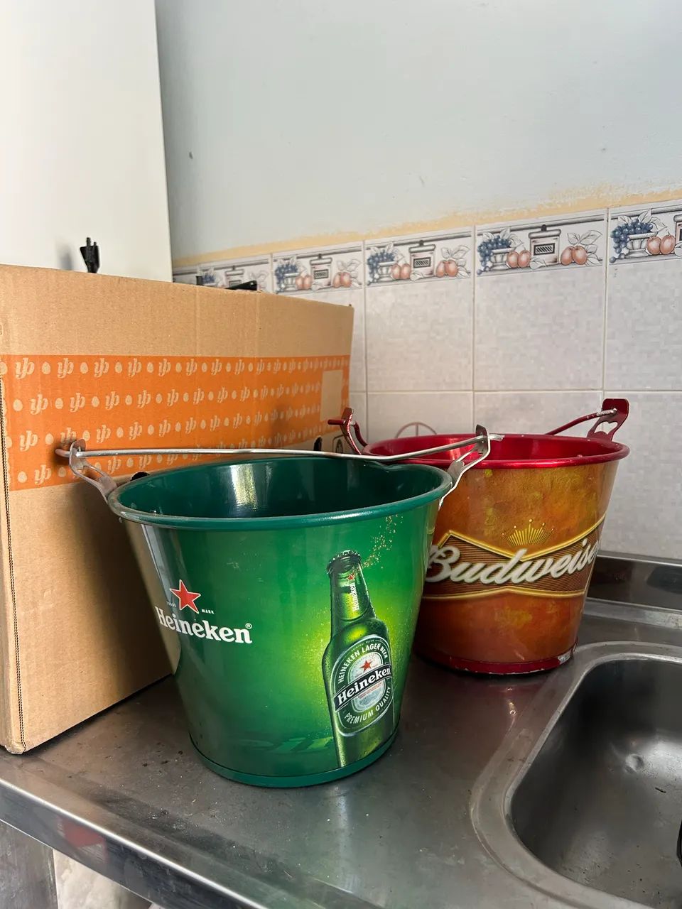 Baldes de cerveja 