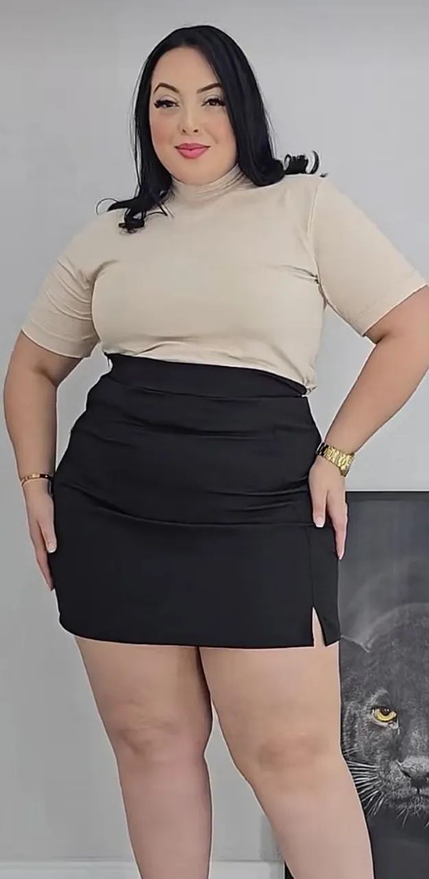 Saia Alfaiataria Plus size  - Foto 2