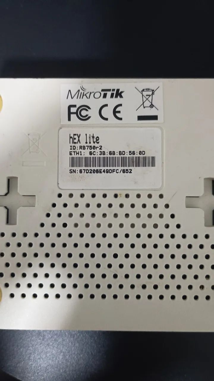 MikroTik RouterBOARD hEX lite (modelo RB750r2) - Foto 2