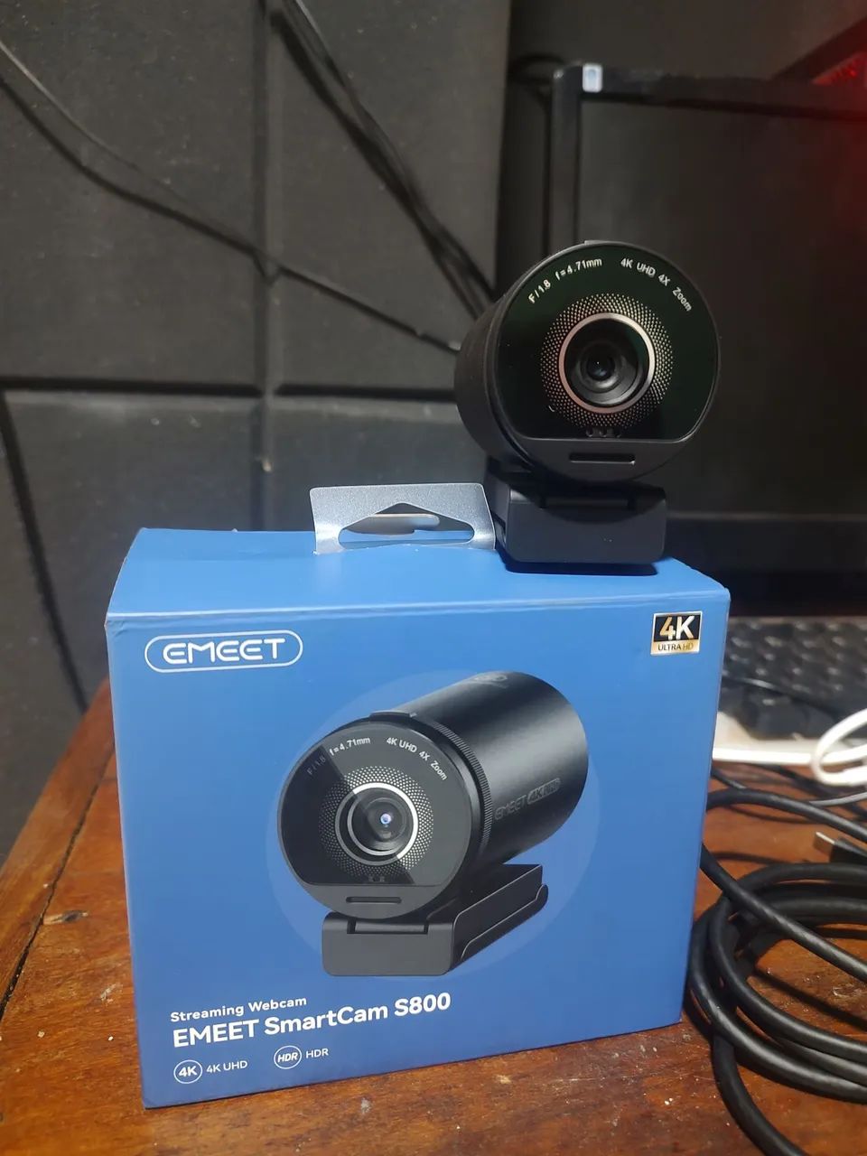 Webcam emeet s800