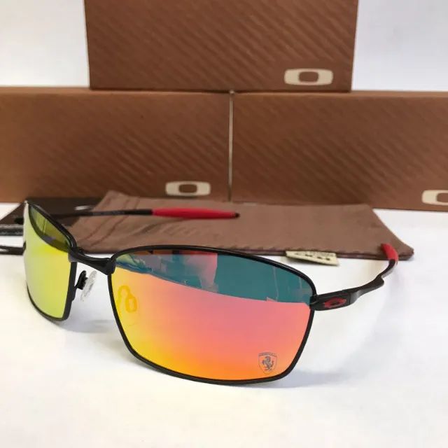 óculos de sol oakley whisker ruby lentes polarizadas - Foto 5