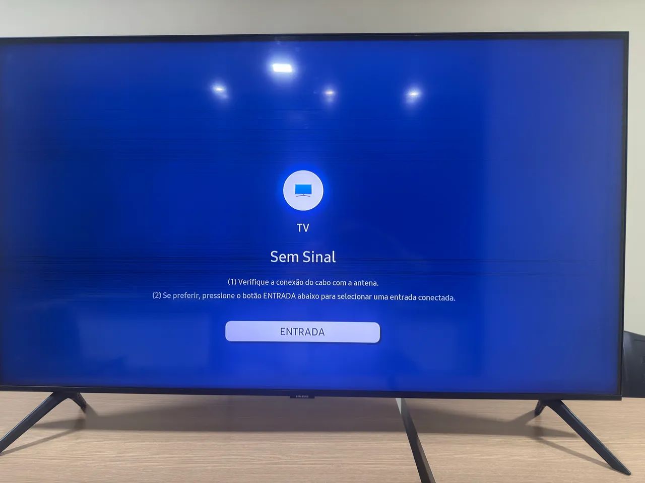 Tv Samsung 50 polegadas com DEFEITO NA TELA. - Foto 4