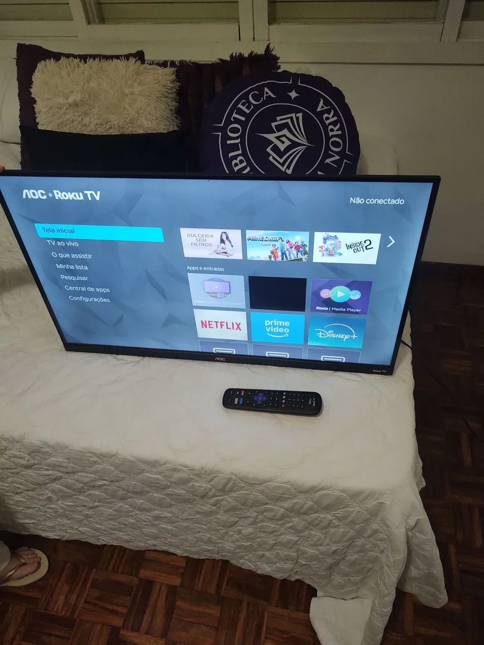 TV 32 POLEGADAS AOC 15 DIAS DE USO - Foto 3