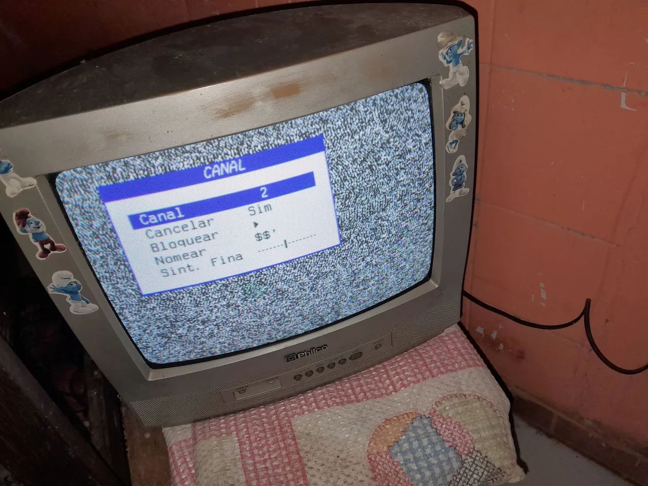 Tv de tubo 14 polegadas