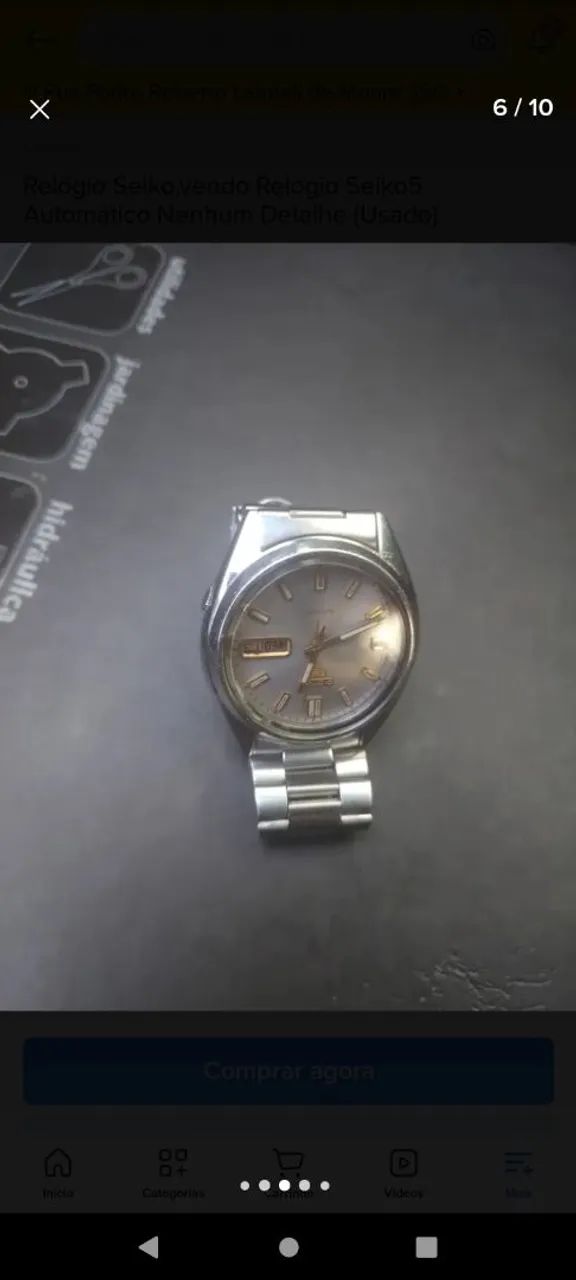 Relógio de pulso Seiko5 automático  - Foto 6