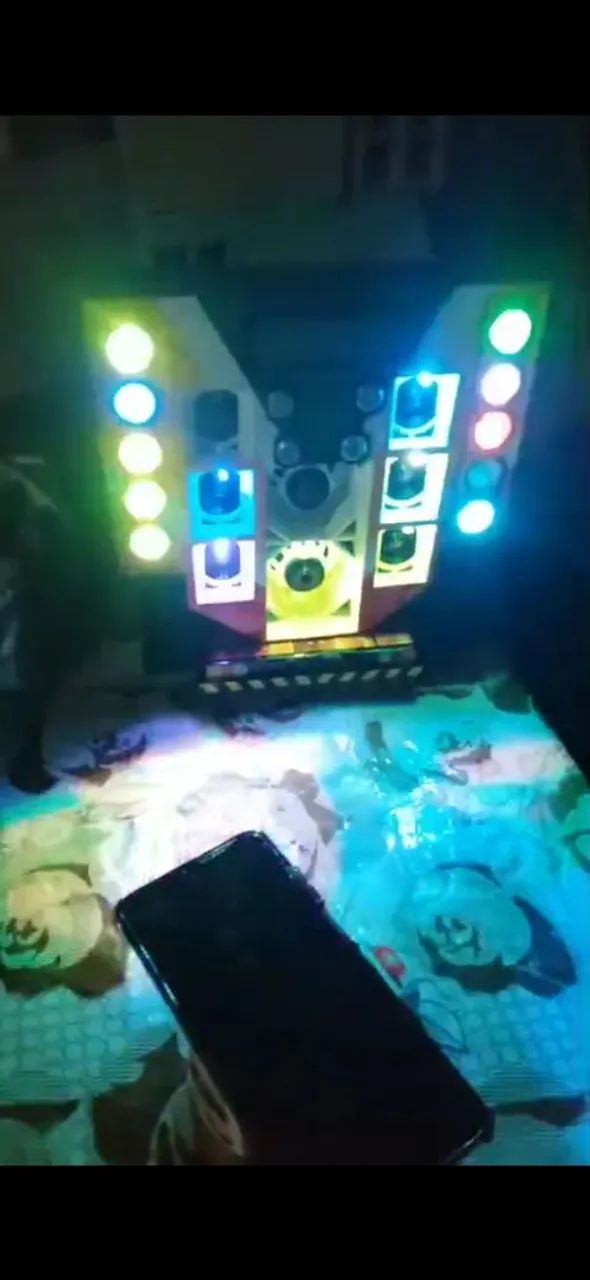 Mini paredão automotivo 