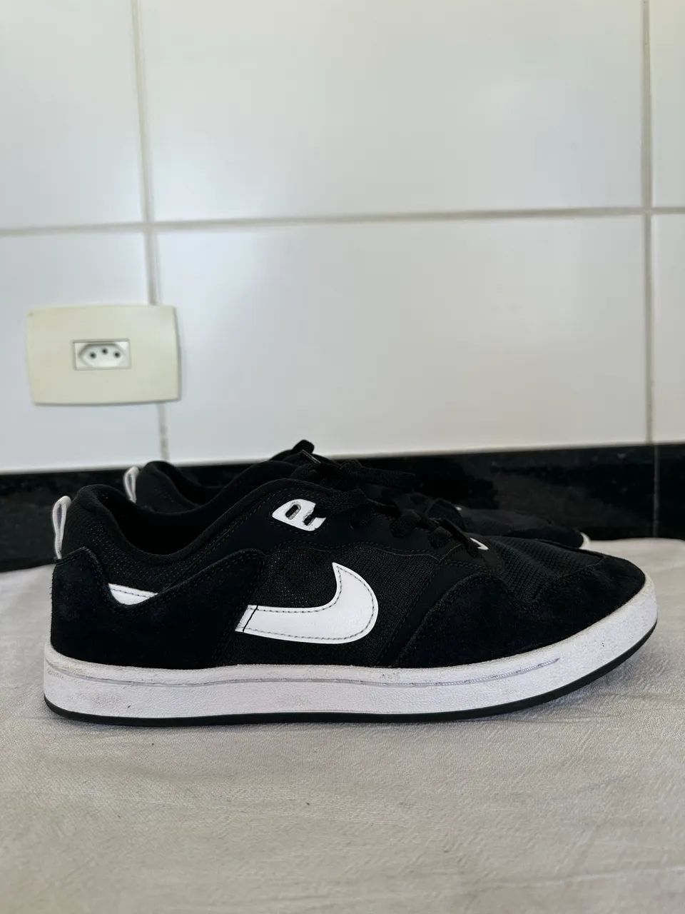 Nike Alleyoop Black White - Foto 5